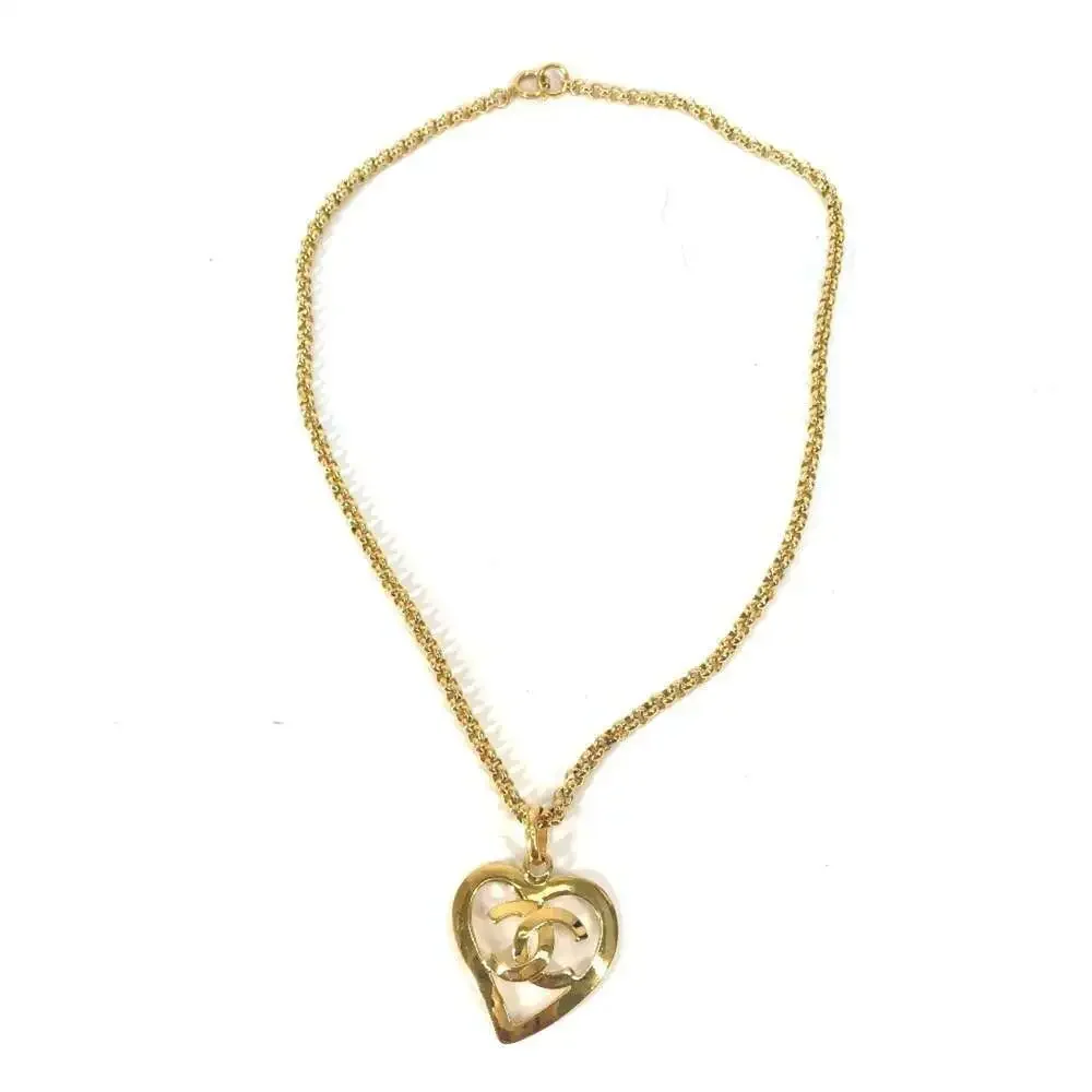 CHANEL Vintage Gold Necklace